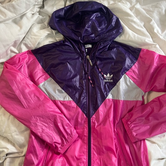 Adidas windbreaker track jacket - Picture 5 of 7